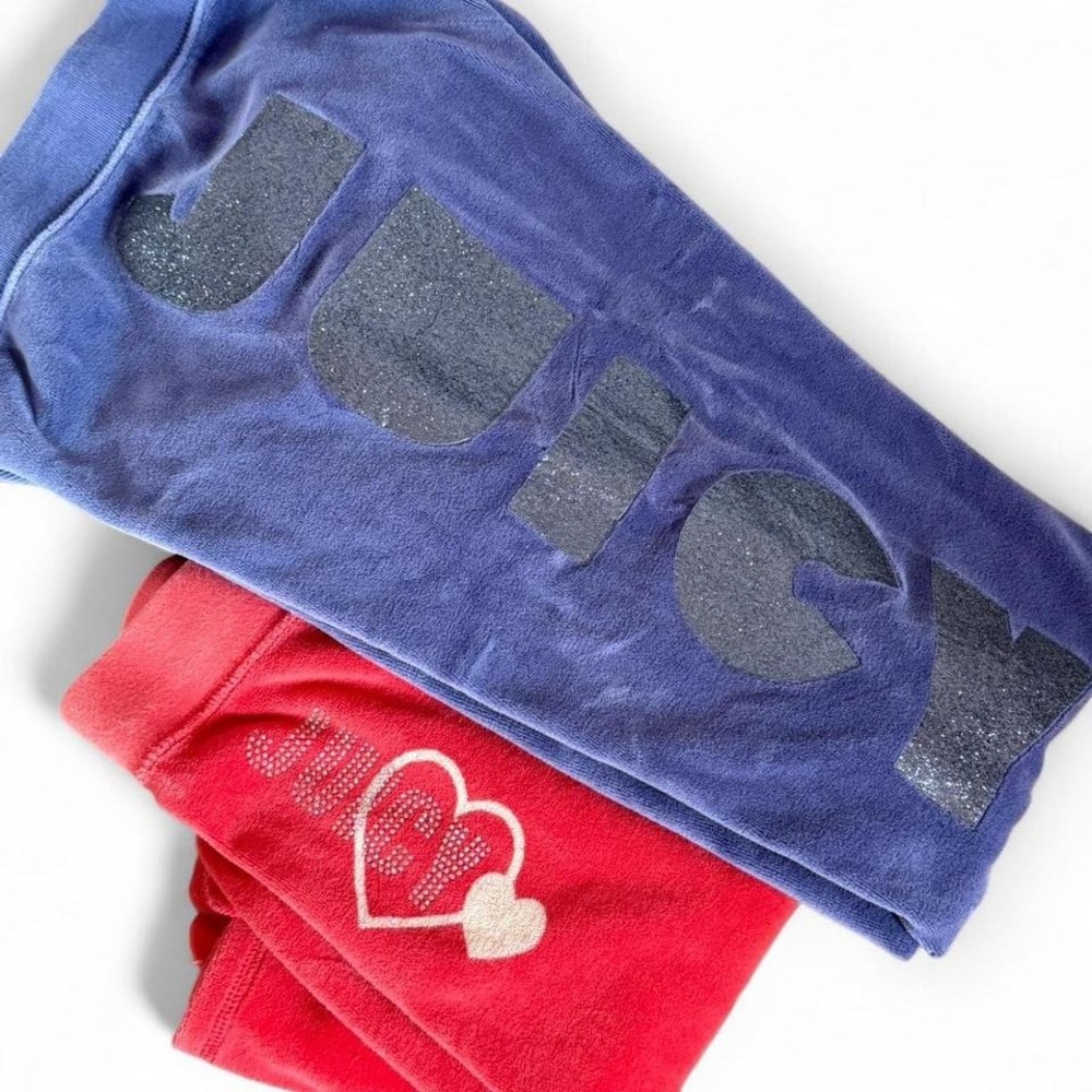 Y2K 2000s style Juicy Couture bundle of two childrens size bottoms‎